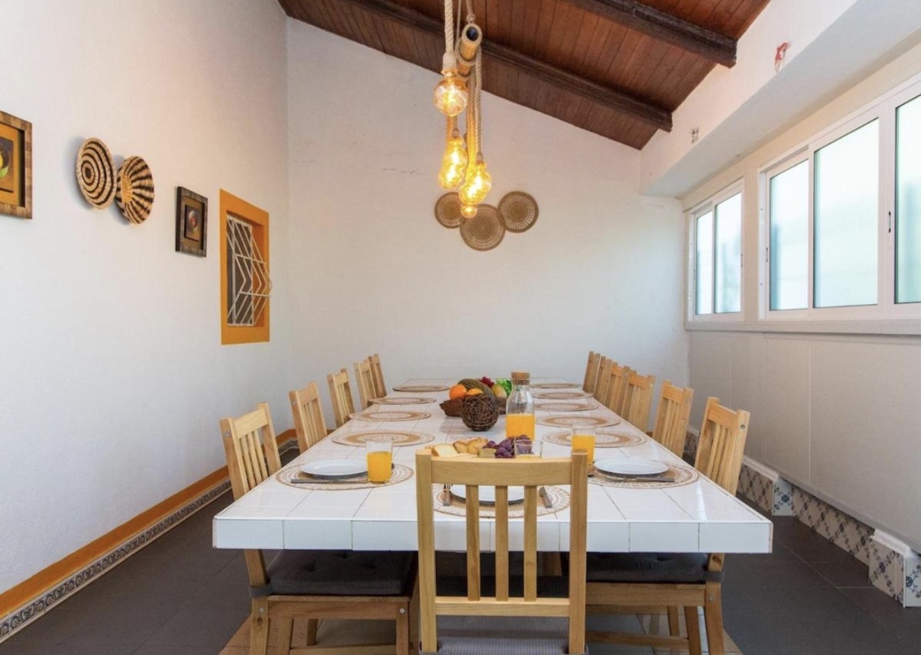 Sala de refeições para grupos